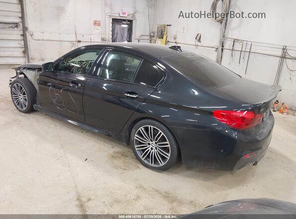 WBAJE7C30HG478780 2017 BMW 5 SERIES Black Tył lewy