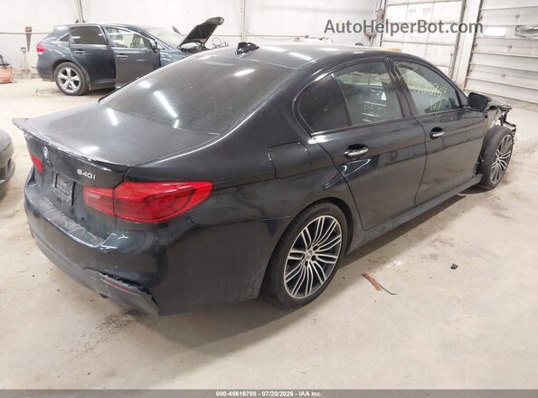 WBAJE7C30HG478780 2017 BMW 5 SERIES Black Tył prawy