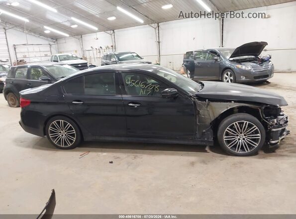 WBAJE7C30HG478780 2017 BMW 5 SERIES Black Widok wnętrza 360 stopni