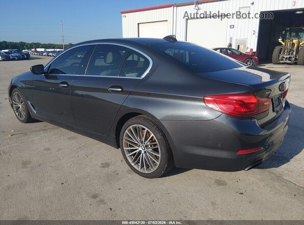 WBAJE7C30HG479248 2017 BMW 5 SERIES Black Հետևի ձախ