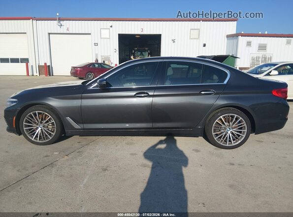 WBAJE7C30HG479248 2017 BMW 5 SERIES Black Սալոնի 360 աստիճան տեսք