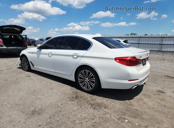 WBAJE7C30HG887698 2017 BMW 5 SERIES White Trasero izquierdo