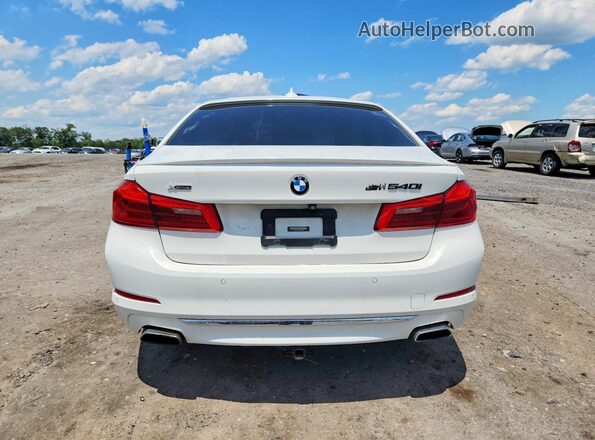WBAJE7C30HG887698 2017 BMW 5 SERIES White Vista trasera