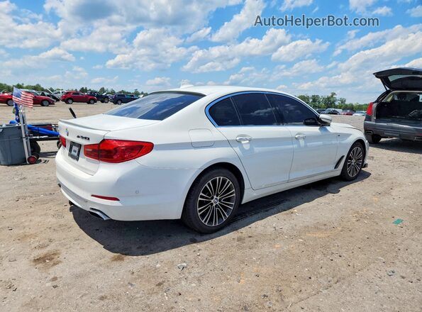 WBAJE7C30HG887698 2017 BMW 5 SERIES White Trasero derecho