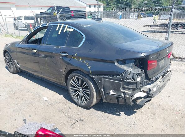 WBAJE7C33HG887372 2017 BMW 5 SERIES Black Задня ліва чверть