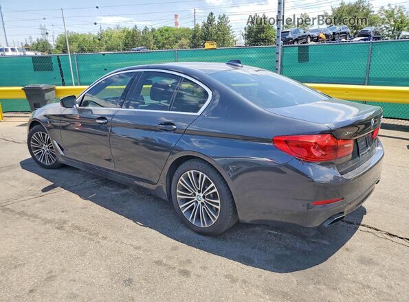 WBAJE7C33HG888893 2017 BMW 5 SERIES Gray Задня ліва чверть