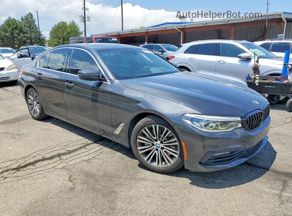 WBAJE7C33HG888893 2017 BMW 5 SERIES Gray Передня права чверть