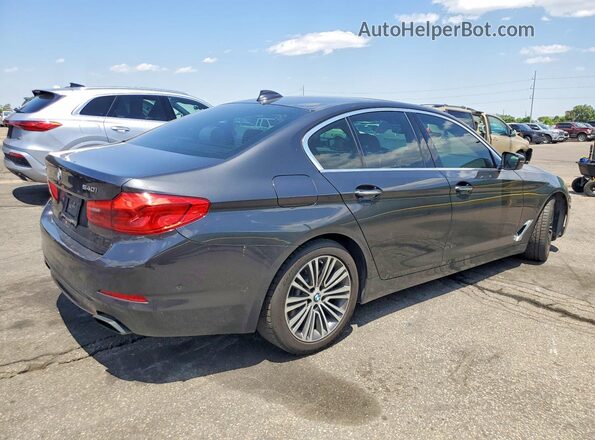 WBAJE7C33HG888893 2017 BMW 5 SERIES Gray Задня права чверть