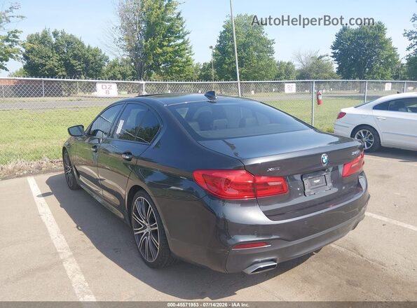 WBAJE7C35HG478970 2017 BMW 5 SERIES Gray უკანა მარცხენა