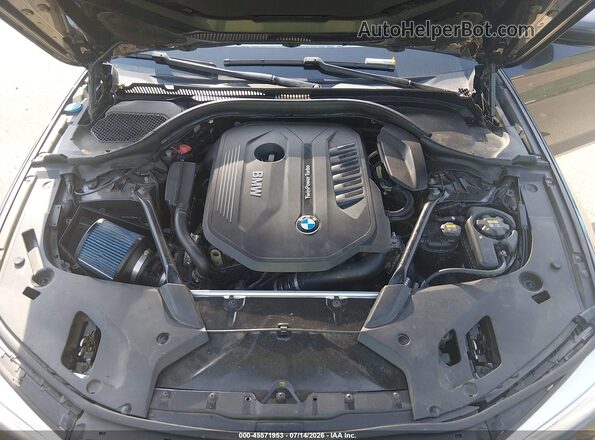 WBAJE7C35HG478970 2017 BMW 5 SERIES Gray უკანა ხედი