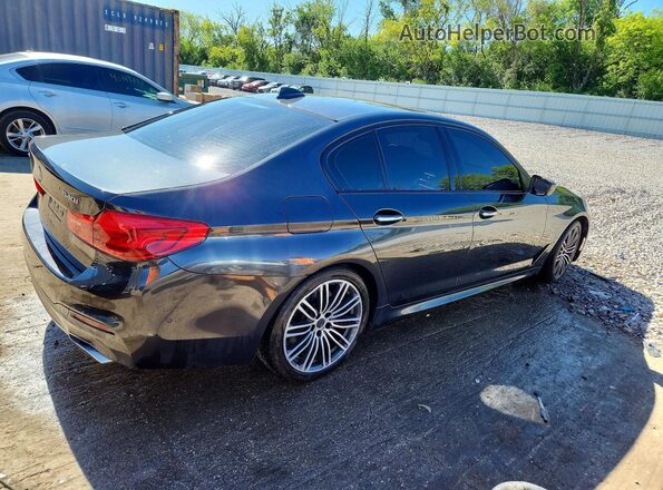 WBAJE7C35HWA03408 2017 BMW 5 SERIES Gray Հետևի աջ