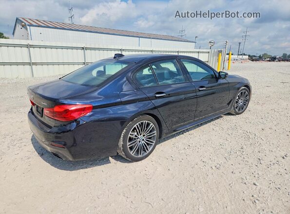 WBAJE7C37HG478856 2017 BMW 5 SERIES Blue უკანა მარჯვენა