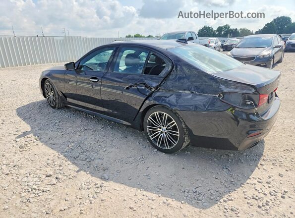 WBAJE7C37HG478856 2017 BMW 5 SERIES Blue უკანა მარცხენა