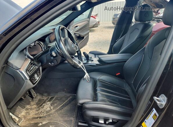 WBAJE7C37HG478856 2017 BMW 5 SERIES Blue წინა სალონის ხედი
