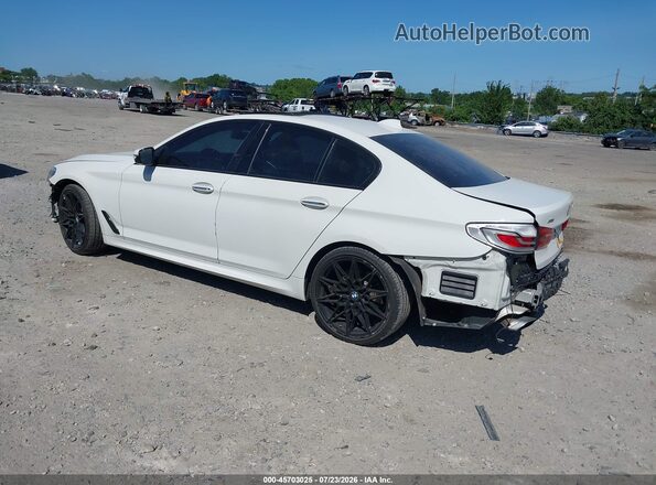 WBAJE7C38HG888016 2017 BMW 5 SERIES White Tył lewy
