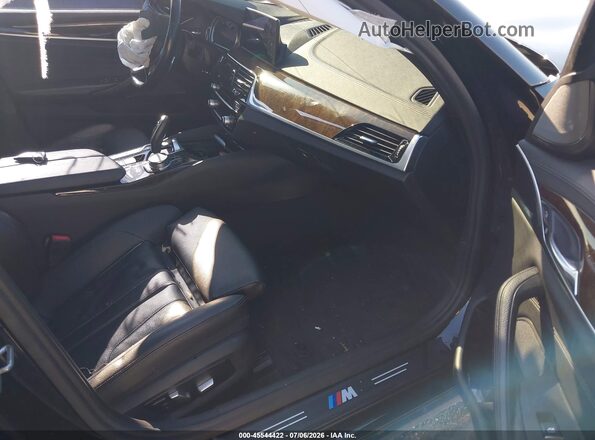 WBAJE7C38HG888341 2017 BMW 5 SERIES Black Vista interior delantera