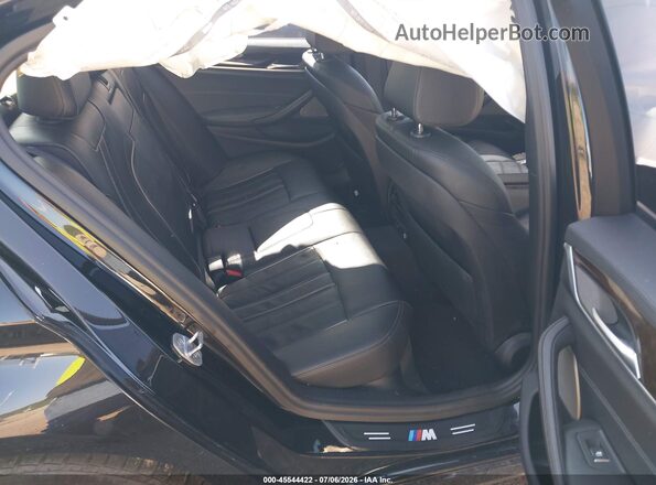 WBAJE7C38HG888341 2017 BMW 5 SERIES Black Vista de la etiqueta del VIN