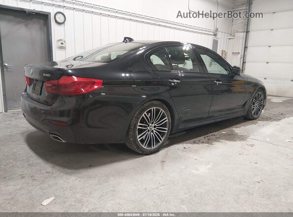 WBAJE7C38HG890946 2017 BMW 5 SERIES Black Tył prawy