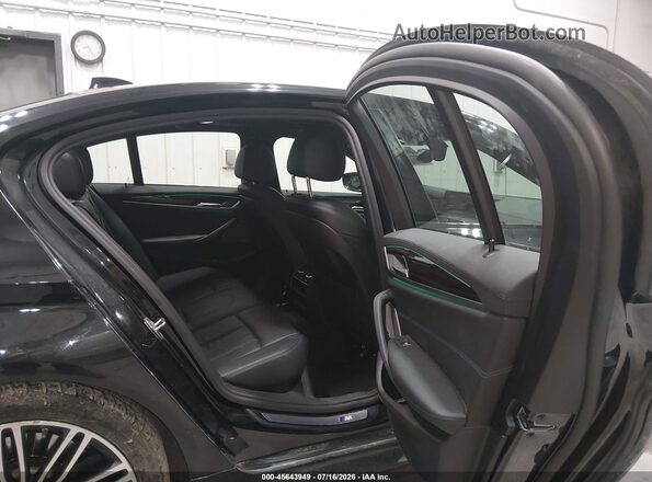 WBAJE7C38HG890946 2017 BMW 5 SERIES Black Widok naklejki z numerem VIN