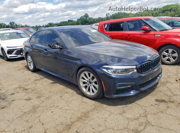WBAJE7C38HWA03399 2017 BMW 5 SERIES Blue Առջևի աջ