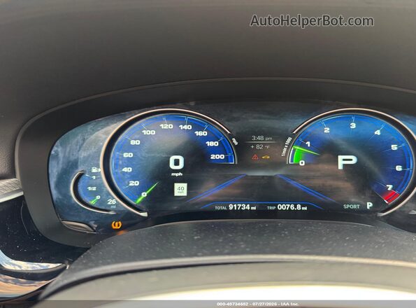 WBAJE7C50JG891256 2018 BMW 5 SERIES Gray უკანა სავარძლების ხედი