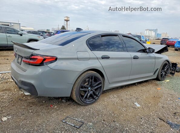 WBAJE7C50KWD53988 2019 BMW 5 SERIES Gray Rear right