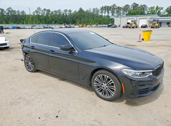 WBAJE7C50KWW27252 2019 BMW 5 SERIES Black წინა მარჯვენა