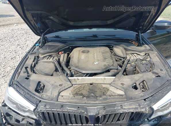 WBAJE7C52JWC55379 2018 BMW 5 SERIES Black Widok z tyłu