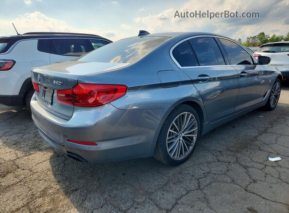 WBAJE7C52KWW21257 2019 BMW 5 SERIES Silver უკანა მარჯვენა