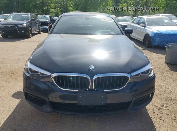 WBAJE7C52KWW34316 2019 BMW 5 SERIES Black Вид спереду
