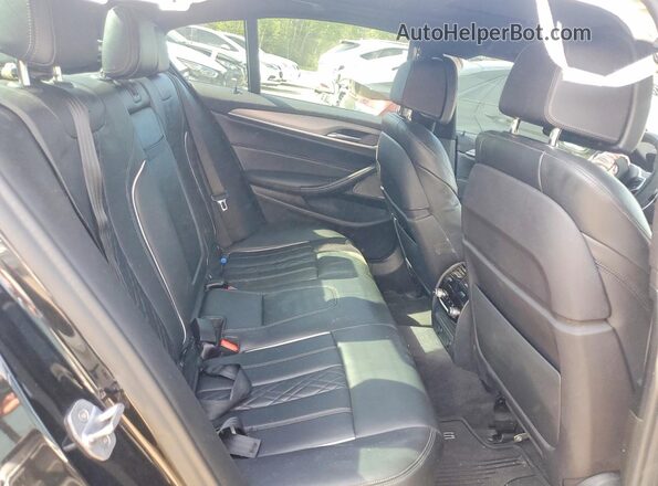WBAJE7C52KWW34316 2019 BMW 5 SERIES Black Вид задніх сидінь
