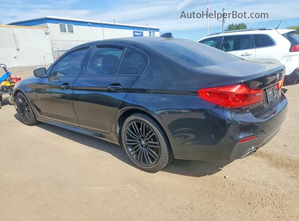 WBAJE7C52KWW34316 2019 BMW 5 SERIES Black Задня ліва чверть