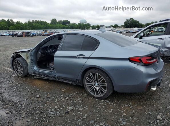 WBAJE7C53JWC55309 2018 BMW 5 SERIES Gray Tył lewy