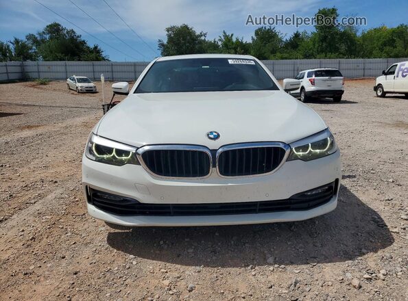 WBAJE7C57JWC55765 2018 BMW 5 SERIES White წინა ხედი