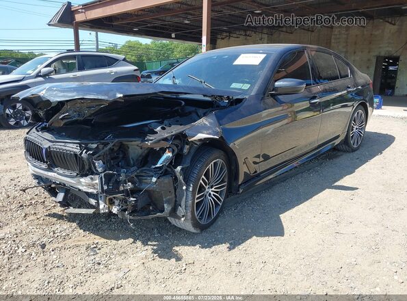 WBAJE7C57JWD52562 2018 BMW 5 SERIES Black Vista frontal