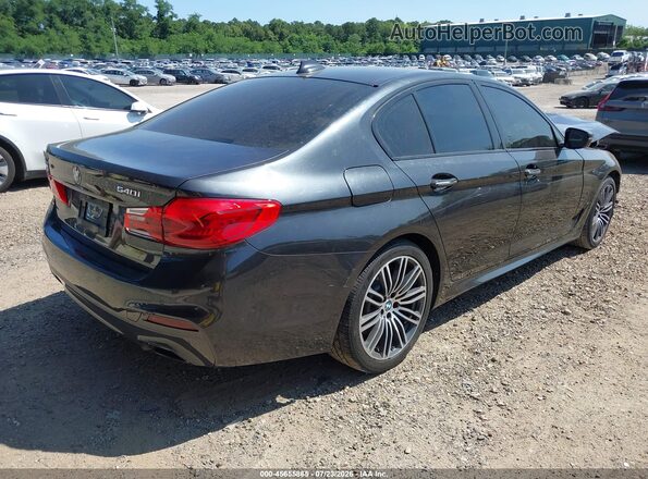 WBAJE7C57JWD52562 2018 BMW 5 SERIES Black Trasero derecho