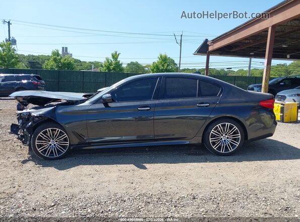 WBAJE7C57JWD52562 2018 BMW 5 SERIES Black Vista interior de 360 grados