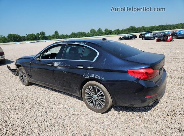 WBAJE7C58JWC56570 2018 BMW 5 SERIES Black Rear left