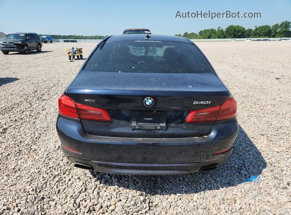 WBAJE7C58JWC56570 2018 BMW 5 SERIES Black Rear view