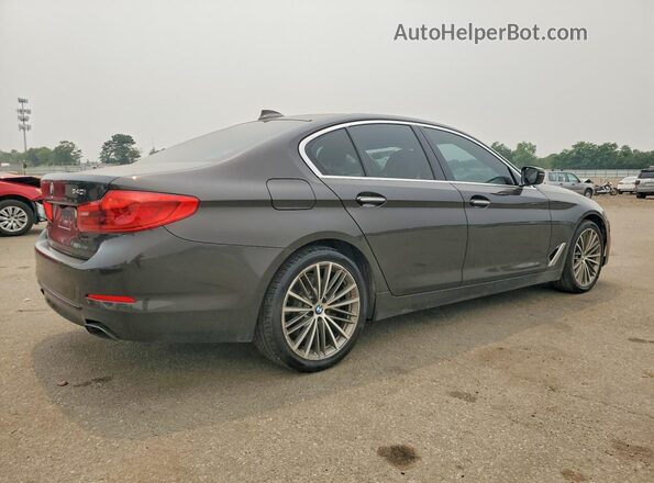 WBAJE7C59JWC56108 2018 BMW 5 SERIES Угольный Задняя правая четверть