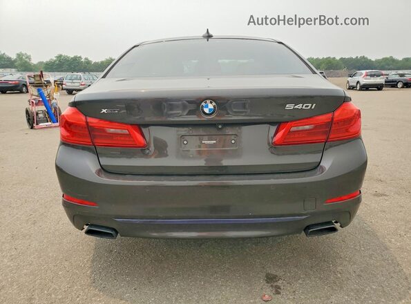 WBAJE7C59JWC56108 2018 BMW 5 SERIES Угольный Вид сзади