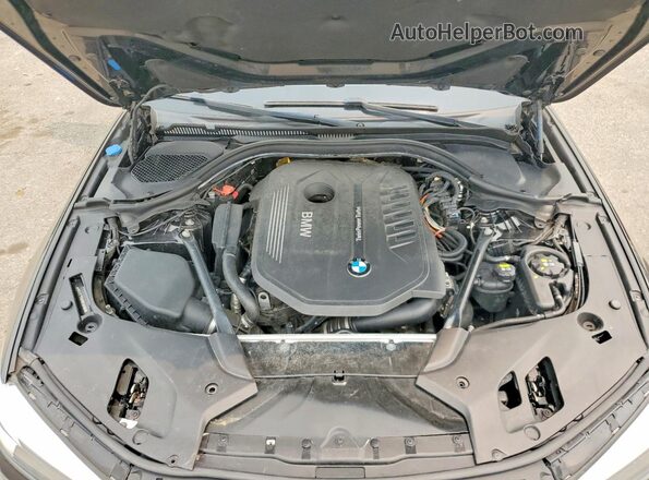 WBAJE7C59JWC56108 2018 BMW 5 SERIES Угольный Вид задней части салона