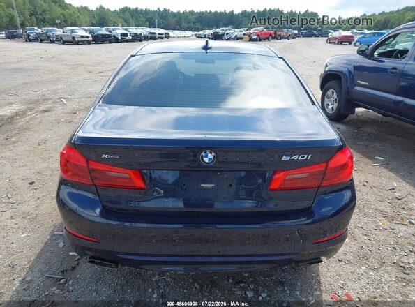 WBAJE7C59JWD52370 2018 BMW 5 SERIES Dark Blue 