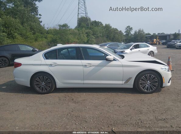 WBAJE7C59KWW30781 2019 BMW 5 SERIES White უკანა სალონის ხედი