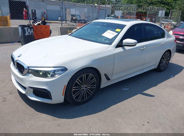 WBAJE7C5XKWW20910 2019 BMW 5 SERIES White Front left