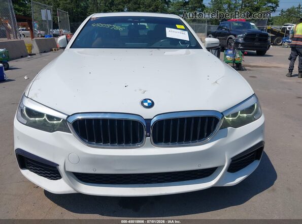 WBAJE7C5XKWW20910 2019 BMW 5 SERIES White Front view