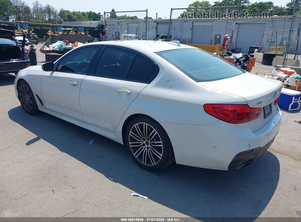 WBAJE7C5XKWW20910 2019 BMW 5 SERIES White Rear left