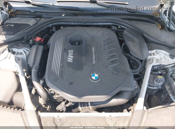 WBAJE7C5XKWW20910 2019 BMW 5 SERIES White Rear view