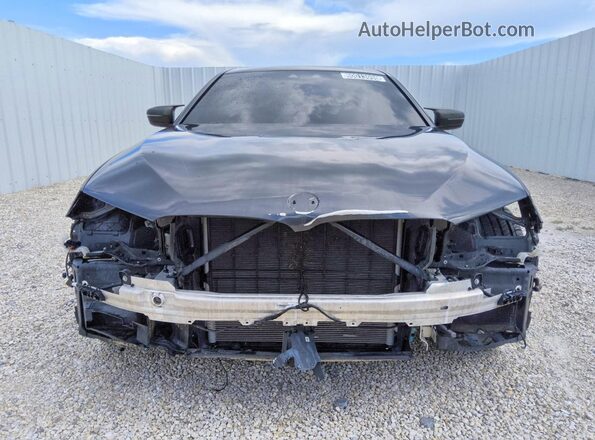 WBAJR3C00LCE55117 2020 BMW 5 SERIES Black Вид спереду