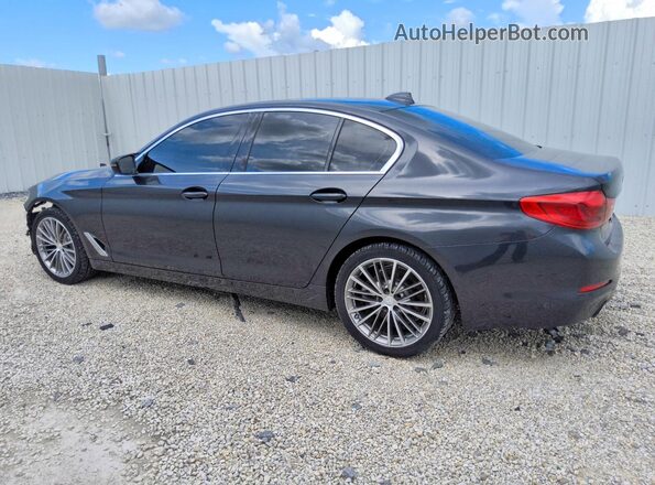 WBAJR3C00LCE55117 2020 BMW 5 SERIES Black Задня ліва чверть